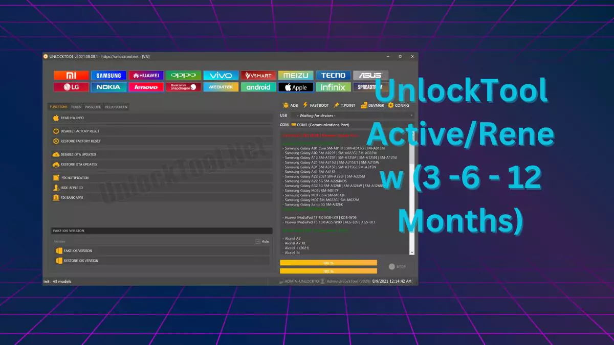 Unlocktool-active-renew-3-6-12-months-